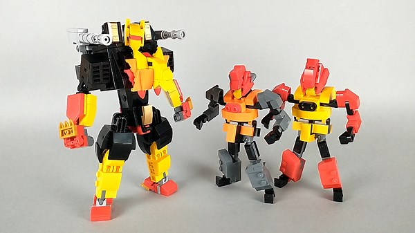 Witness the Transformation of Razorclaw in Lego Predaking