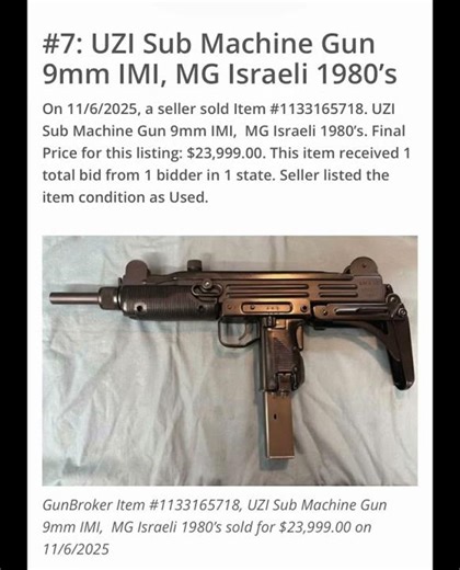 The 8 most expensive guns sold in November on GunBroker