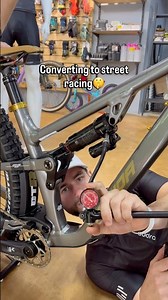 Enduro Street Racing‼️❌👀 #mtb #cycling #funny