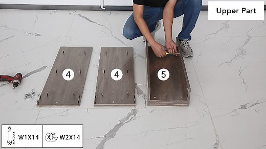 Watch Tribesigns Tall Bookcase Assembly Instructions on Amazon Live