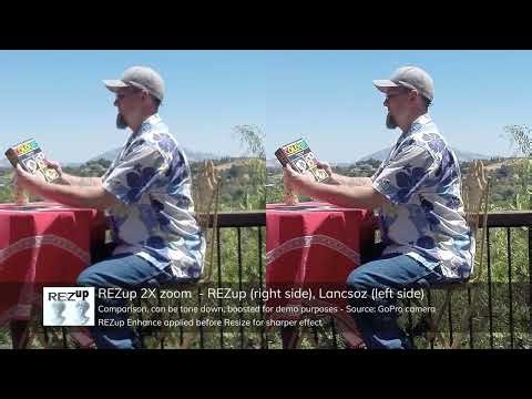 REZup: Comparison with normal resizer