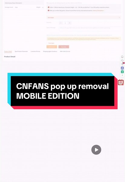 CNFANS Pop Up Removal: Mobile Edition Guide