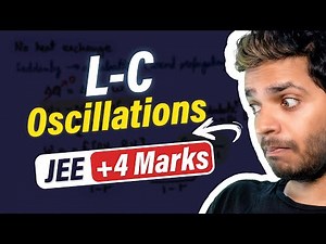 LC Oscillations Theory Concept Numericals Important Questions with JEE Mains PYQs