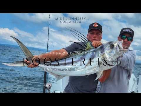 Roosterfish Costa Rica: Offshore Tactics and Techniques | In The Spread Fishing Videos