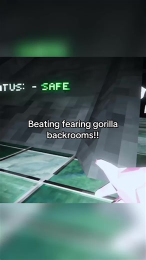 @Supervr_adv123 beating fearing gorilla backrooms!!#gorillatag #horror #gtag #vr #gaming
