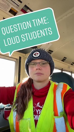 Dealing with Loud Students on the School Bus | School Bus Driver TikTok