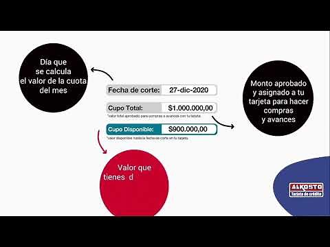 Este es el extracto de tu Tarjeta Alkosto MasterCard