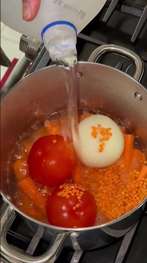 🇪🇬 Egyptian Lentil Soup Recipe (Shawrabat Eads)