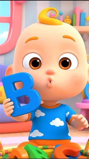 ABC Learning with Cute 3D Baby 🧸 | A B C Song for Kids | Fun Cartoon Animation