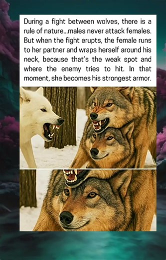 The Strongest Armor: A Wolf’s Instinctive Protection