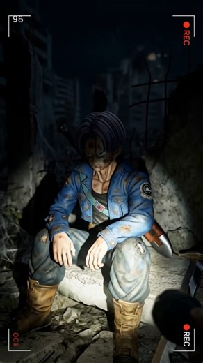 We found Trunks in the Future He Couldn't Save #trunks #futuretrunks #dragonball #shorts #fyp #anime