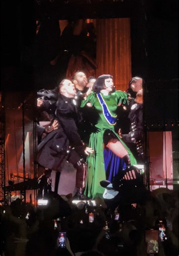 Lady Gaga's Stunning Dress Reveal in Rio de Janeiro