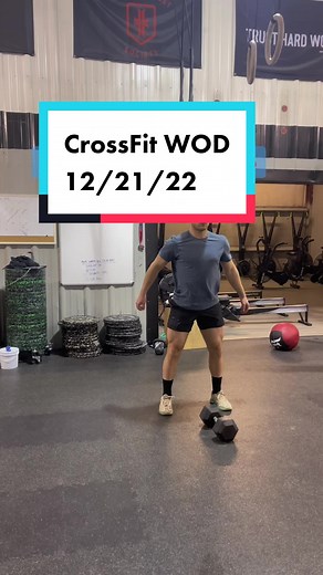 Wednesday CrossFit Workout! Air Squats, Dumbbell Snatch, Box Jumps