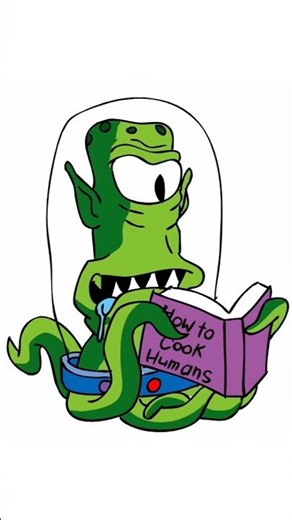 👽 The Alien Kang & Kodos Drawing ✏️ | The Simpsons Art #Shorts