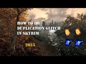 Skyrim DUPLICATION GLITCH 2025 easy tutorial