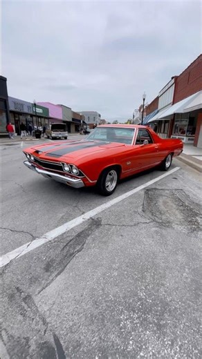 Spotted a 68 Chevy El Camino at a winter carshow! 🥶
