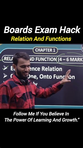 Relations and Functions Class 12 Maths Quick Revision | Most Important Topics For Board Exams