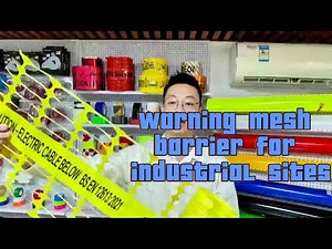 Detectable warning mesh for gas lines,underground mesh for cable protection