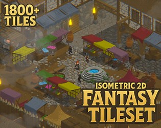 2D Fantasy tileset by SmallScaleInt