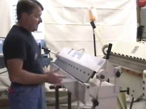 part 2 basic sheet metal fabrication using and adjusting sheet metal brakes