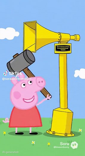 Jennifer pig get grounded for killed 1003 from Tornado Siren Madness #soraai #sora2 #peppapig #tornadosirenmadness #sora