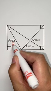 184K views · 171 reactions | Geometry problem: solving area #geometry #reels | Geometry Problem | Facebook