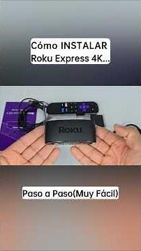 INSTALAR y CONFIGURAR Roku Express 4k(Muy Fácil)