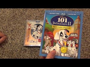 101 Dalmatians Diamond Edition Disney 2 Movie Blu-Ray Unboxing Patch's London Adventure