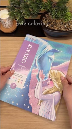 Beautiful Disney Coloring Book Flip Through | Stunning Artwork Inside 📖