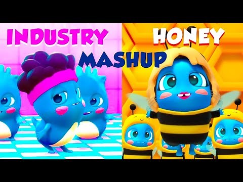 'MONEY' x 'INDUSTRY BABY' | Official Mashup by The Moonies | Cute Remix for families 💕