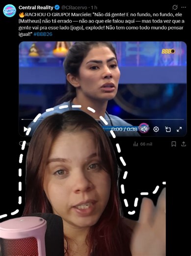 Minha Opinião Sobre Marciele na Última Treta