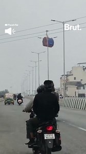 Varanasi ropeway gondola sways in wind