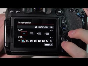 How To Change Image Quality On Canon 70D Camera