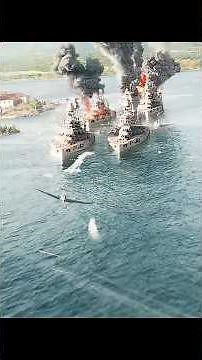 🎬INTO THE FIRE! 🔥🚢 The Most Intense Dive-Bomb Scene Ever Filmed | Midway (2019) #movie #edit #shorts