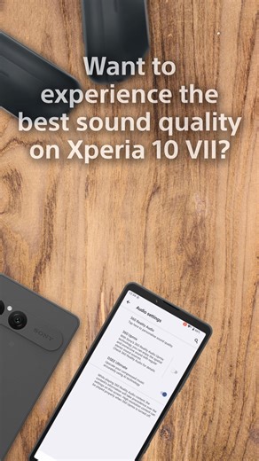 2.8K views · 40 reactions | Want to unleash true sound quality on Xperia 10 VII? Open your Settings menu and tap ‘Sound and vibration’ then ‘Audio settings’ to activate DSEE Ultimate for a next-level audio experience! Hear sound the way the artist intended with #Xperia10VII. #SonyXperia #Xperia10VII #DSEEUltimate #SoundQuality | Sony Singapore | Facebook