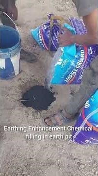⚡Chemical Earthing Work | Earthing Erection | Bore Earthing making on Site👷