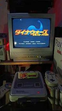 Dino wars super Famicom #retrogaming #retrogameroom #nintendo #superfamicom #90s