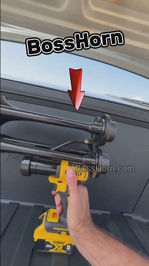 150DB Portable Train Horn with Remote Control - USA Made