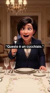 Italian Dining Room Vocabulary 🪑🇮🇹 Beginner Friendly #italiaonline #a1italian
