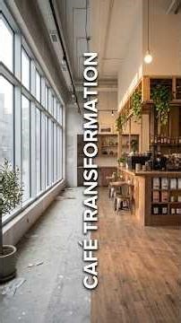 Empty Space to Dream Café Full Interior Transformation