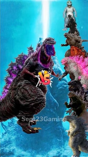 Shin Godzilla vs Godzilla All Form