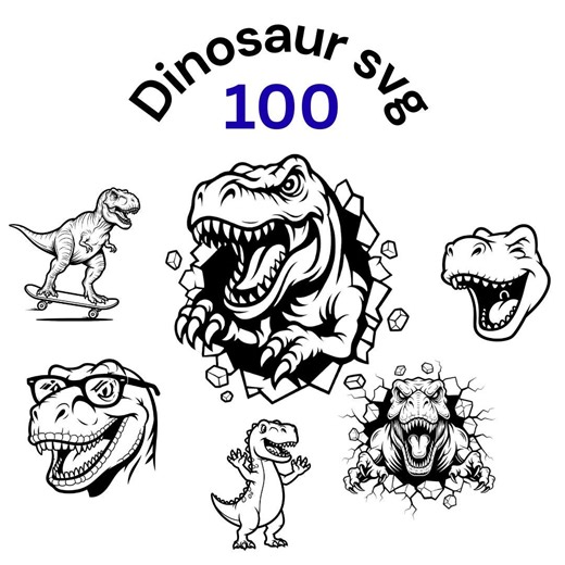100 Dinosaur SVG Bundle | Cute Dino SVG | Dinosaur Outline SVG | Baby Dino Clipart | Svg for Cricut | Laser Cut File | Digital Art | Svg - Etsy