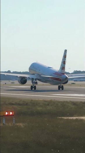 A320 American Airlines Smooth Landing at Washington DC Airport ✈️ | Realistic Flight Sim