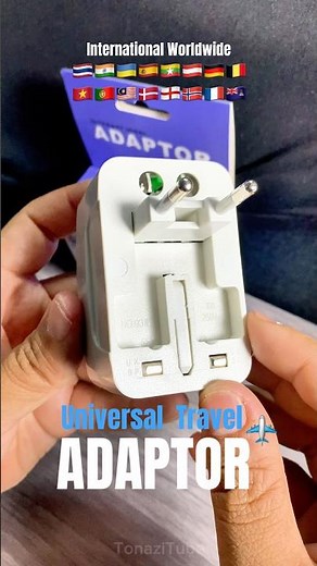 International Worldwide All in One - Universal Travel Adapter #traveladapter #universaladapter