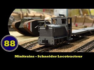 Minitrains - Schneider Locotracteur