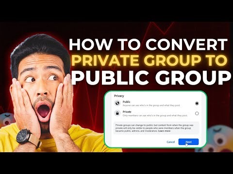 How to Turn a Private Facebook Group Into Public Super Fast – 2025 Update