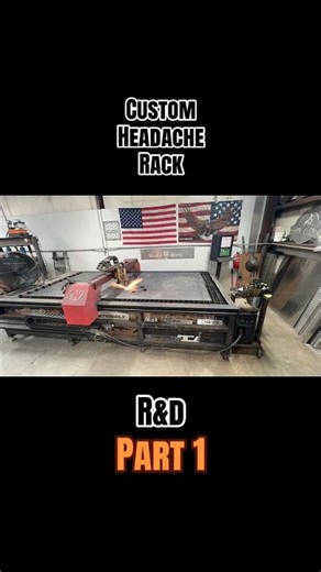R&D For A Wicked Headache Rack Design! #trucks #custom #customfabrication #design #weld