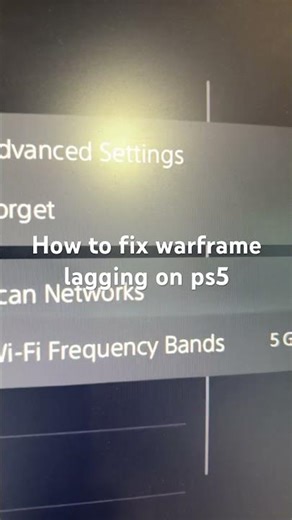 How to fix warframe lagging on ps5