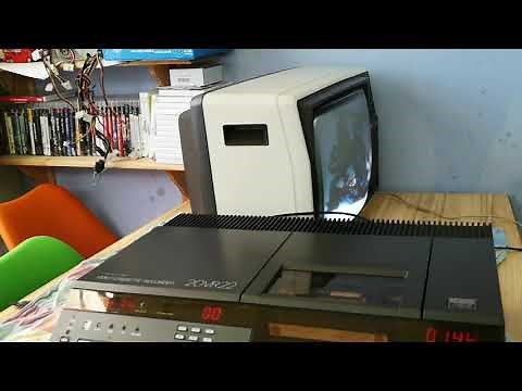 PYE V2000 20VR22 VCR - Overview of the first machine