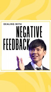 30 reactions | How to Deal with Negative Feedback/ Criticism Receiving negative feedback or criticism can be tough, especially if you're working on something you're passionate about. It's easy to take it personally and feel discouraged, but learning to handle criticism in a constructive way can actually help you grow and improve. In this video, we'll go over some tips and strategies for dealing with negative feedback and criticism! | Darren Tay | Facebook